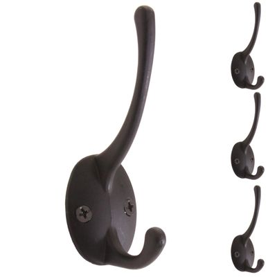 Mendler HWC-C75 Set of 4 Coat Hooks