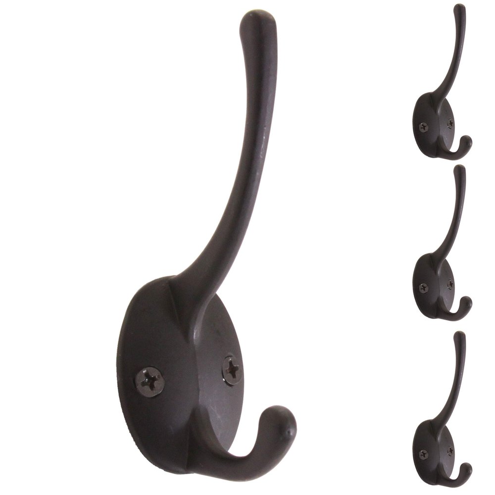 Mendler HWC-C75 Set of 4 Coat Hooks