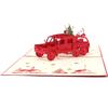 Paper Spiritz Christmas Tree Cards, Santa Claus Pop-Up Greeting Card view 2