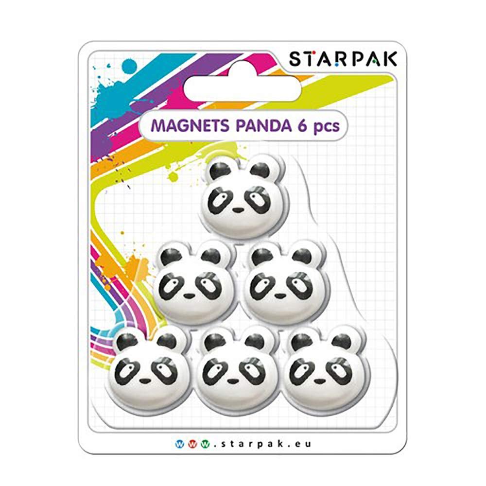 Starpak 398962 Panda Magnets, 12-Pack