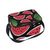 Mnsruu Insulated Neoprene Lunch Bag, Watermelon Pattern, with Shoulder Strap view 1