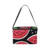 Mnsruu Insulated Neoprene Lunch Bag, Watermelon Pattern, with Shoulder Strap view 3