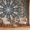 decomonkey Self-Adhesive Mandala Photo Wallpaper, 98 x 70 cm, XL, Oriental Ornament view 2