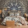 decomonkey Self-Adhesive Mandala Photo Wallpaper, 98 x 70 cm, XL, Oriental Ornament view 3