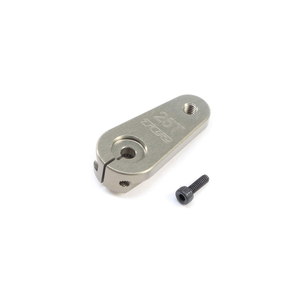 Team Losi Racing Aluminum Servo Horn, 25T: 8IGHT-X