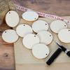 Wooden Discs with Hole for Crafts and Décor, 53 cm Diameter, Pack of 25 view 2
