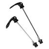 Chooee Bicycle Quick-Release Skewer Set for Front and Rear Wheels, Black view 3