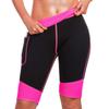 TrainingGirl Hot Neoprene Sauna Shorts with Pocket for Women, Black/Pink, XL (See Last Image) view 1
