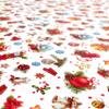 ANRO Oilcloth Tablecloth with Christmas Ornaments, Edged, 160 x 140 cm view 3