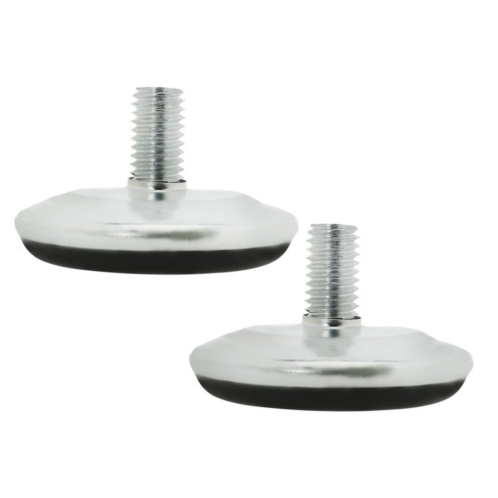sourcing map 2-Pack Adjustable Leveling Feet, M10 x 20 x 50 mm