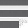 Made-to-Measure Double Roller Blind, Klemmfix No-Drill, Gray, 140 H x 70 W cm view 4