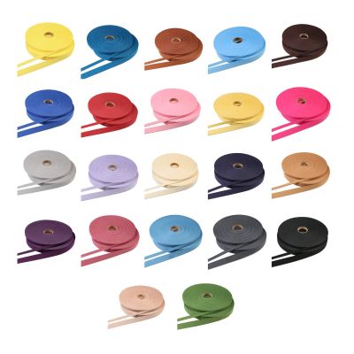 Neotrims Faux Suede Trim, 20 mm x 22 m, Choc Circles