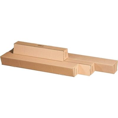 Trapezoid Shipping Box A2 with Self-Adhesive Strip, 435 x 105/55 x 75 mm, 20-Pack