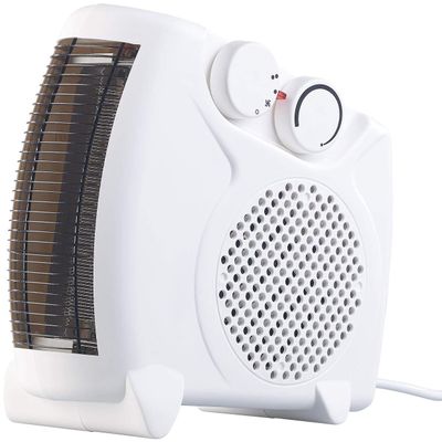 Sichler LV-190 Fan Heater with 2 Heat Settings and Thermostat, 2,000 W