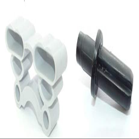 Special Caps with Mounting Bolts for Bed Slats | 12 x 35 mm, Light Gray, 3 mm Rim | 1065 + 1120
