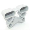 Special Caps with Mounting Bolts for Bed Slats | 12 x 35 mm, Light Gray, 3 mm Rim | 1065 + 1120 view 3