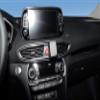 KUDA Phone Holder for Hyundai Kona 2017–2020, Genuine Leather Console, Black, 3250 view 4
