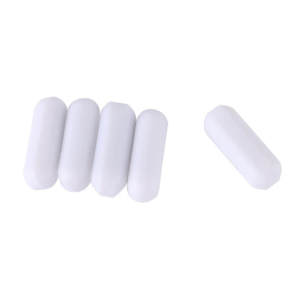 Akozon PTFE Magnetic Stir Bars, Type C, 5-Pack, C5 × 15 mm
