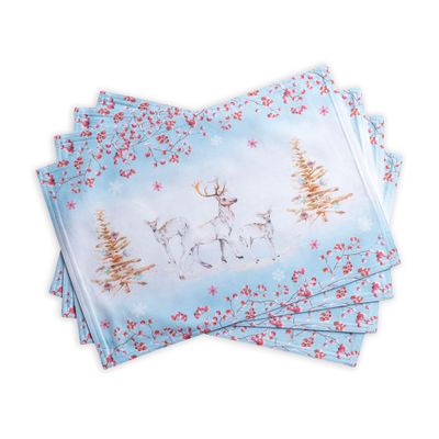 Maison d'Hermine 100% Cotton Placemats (33 x 48 cm, Set of 4)