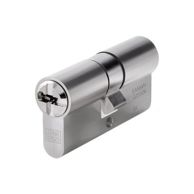 WINKHAUS keyTec N-Tra Double Cylinder, 45–60 mm, 5 Keys & Security Card