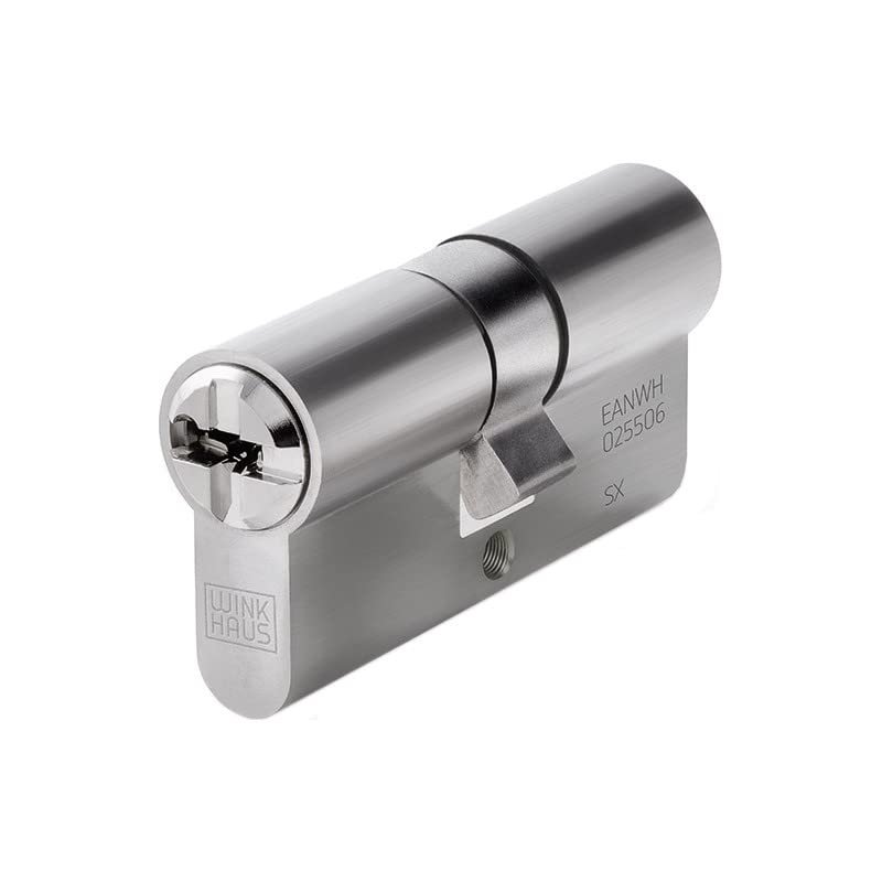 WINKHAUS keyTec N-Tra Double Cylinder, 45–60 mm, 5 Keys & Security Card