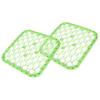 BESTonZON 2-Piece Sink Mat and Dish-Drying Mat, Green view 3