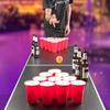 infactory Beer Pong Drinking Game Set with 24 Cups and 2 Balls view 3