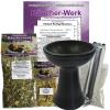 Rucherwerk 7-Piece Incense Set with 9 Native Herbs for Energetic Home and Room Cleansing view 1
