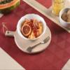 Venilia Woven Placemat Triangle Cherry Red, 45 x 30 cm, Set of 4 view 2