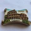 Rome Colosseum Italy 3D Scroll-Shaped Refrigerator Magnet view 2