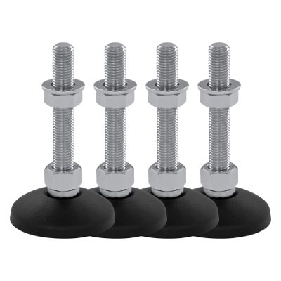 Schwaderer Adjustable Machine Leveling Feet KF 60 N, M14 x 300 mm, 4-Pack