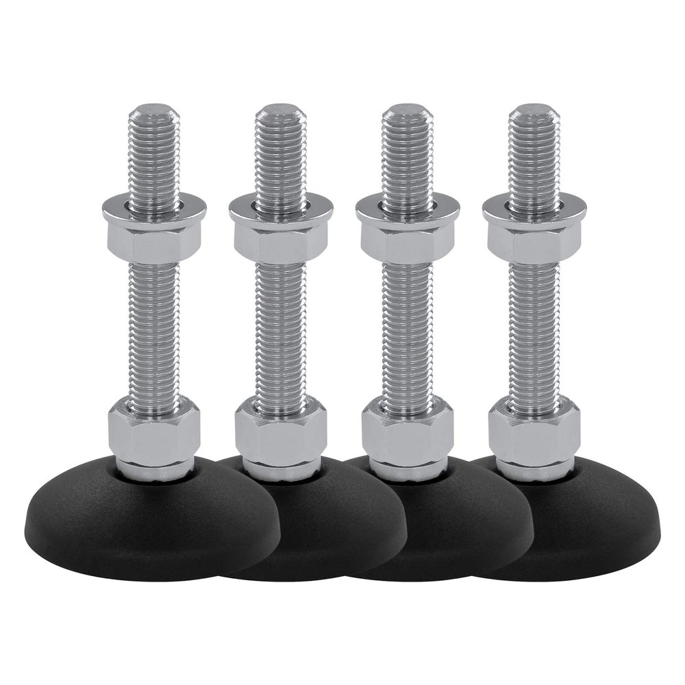 Schwaderer Adjustable Machine Leveling Feet KF 60 N, M14 x 300 mm, 4-Pack
