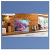 decorwelt 80 x 52 cm Glass Stovetop Cover, 1-Piece, Purple Landscape view 4