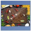 decorwelt | 80 x 52 cm 1-Piece Red Pepper Glass Cooktop Cover view 3