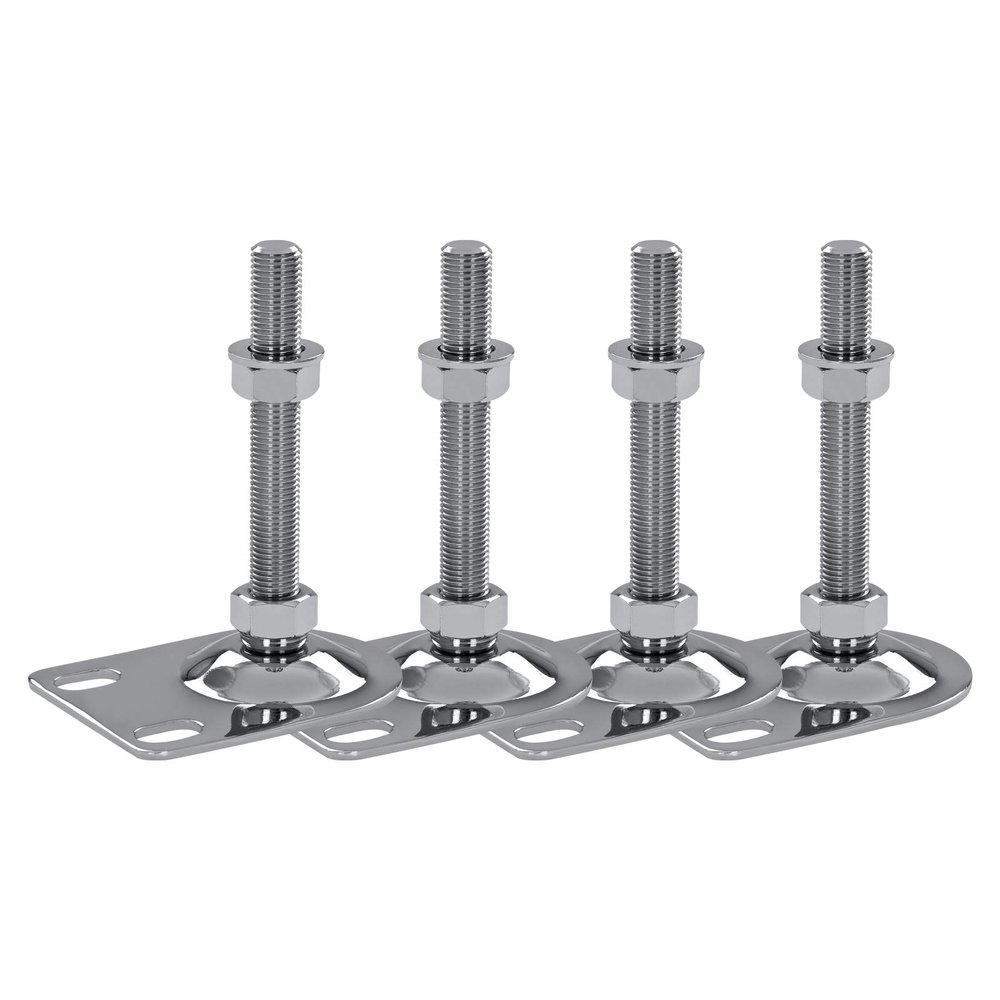 Schwaderer BSF80 Adjustable Machine Feet, 80 mm, M30x1.5, 50 mm, 4-Pack