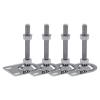 Schwaderer BSF80 Adjustable Machine Feet, 80 mm, M30x1.5, 50 mm, 4-Pack view 1