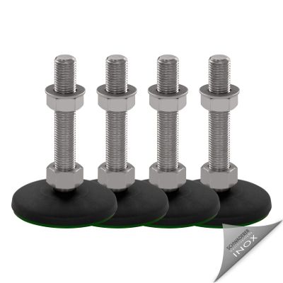 Schwaderer KFE 100 N Adjustable Machine Feet, M14 x 300 mm, 99 mm, Set of 4