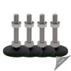 Schwaderer KFE 100 N Adjustable Machine Feet, M14 x 300 mm, 99 mm, Set of 4 view 1