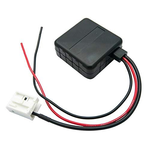 MASO Bluetooth Car Audio Adapter for BMW E60/E63/E64/E61, AUX Cable with Filter