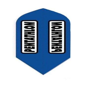 Pentathlon Slim Transparent Blue - Dart Flights