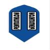 Pentathlon Slim Transparent Blue - Dart Flights view 1