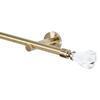 MDEKOR Gold Curtain Rod, Single Track, 16 mm, 400 cm view 2