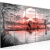 Runa Art African Elephant 5-Piece Canvas Wall Art view 1