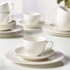 vivo by Villeroy & Boch Group Basic White 18-Piece Coffee Set view 3