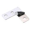 sourcing map 8-Pack 40 x 40 mm L-Shaped Flat Repair Plates view 3