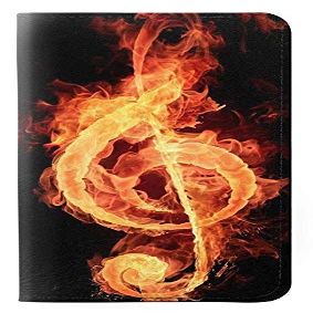 Music Note Burn Flip Case for iPhone 7 and iPhone 8