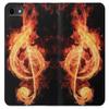 Music Note Burn Flip Case for iPhone 7 and iPhone 8 view 3