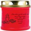 HS Candle Grave Light (Red) - Approx. 48h Burn Time view 1