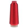 Metallic Embroidery Thread, Glitter Thread Set, Polyester Sewing Thread – Red, 3,000 Meters view 1