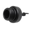 Asuinxurr Diving Dust Plug with Rope, Black view 1